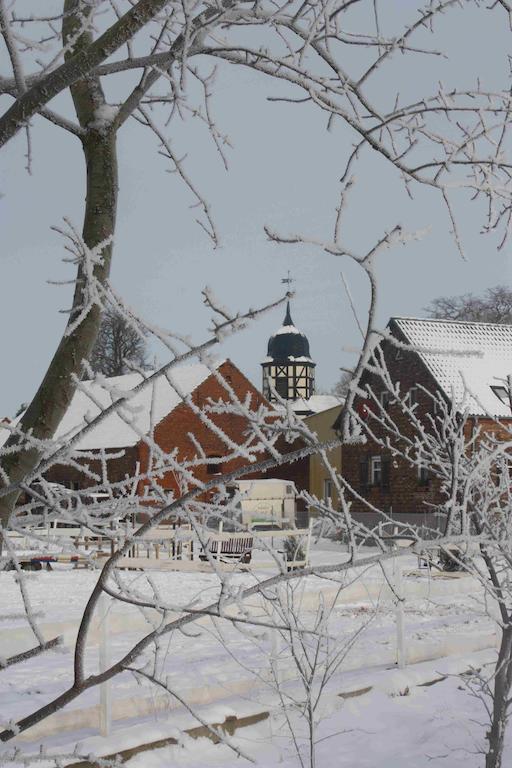 Hotel Gutshof Zum Adlernest Arnsnesta Esterno foto